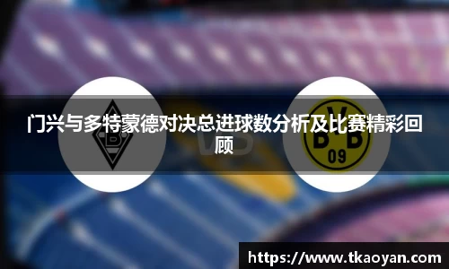 门兴与多特蒙德对决总进球数分析及比赛精彩回顾
